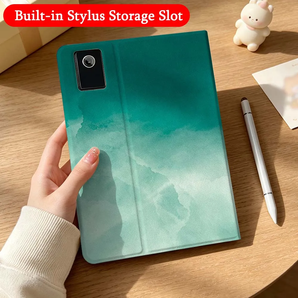 Creative Marble Print Case For Lenovo Idea Tab K10 M10 P11 P12 Xiaoxin Pad Pro GT Plus 10.6 11 11.1 inch 2025 Folding Tablet