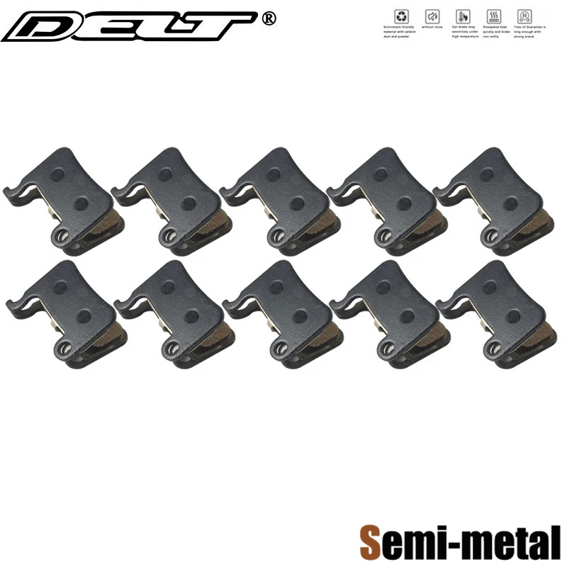 

DELT 10 пар велосипедных дисковых тормозных колодок, ДЛЯ SHIMANO, XT/XTR, M975, M966, M965,775, M776, M765, SLX, M665, HONE, 596,595, HB-100, HB-870/875