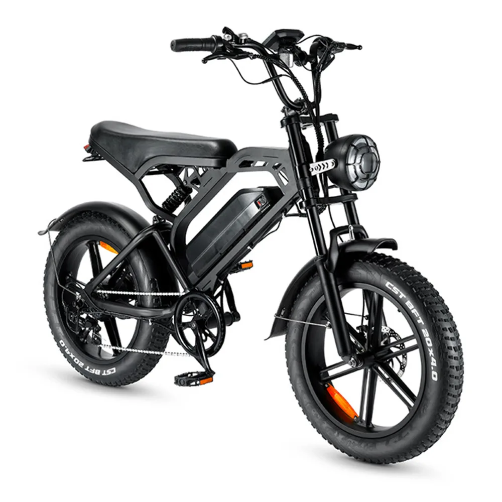 EU USA Warehouse Ready Stock Electric Bike 750w 20inch Fat Tire E-bike 250w Urban Electric Bicycle 25km/h For Adult Fatbike