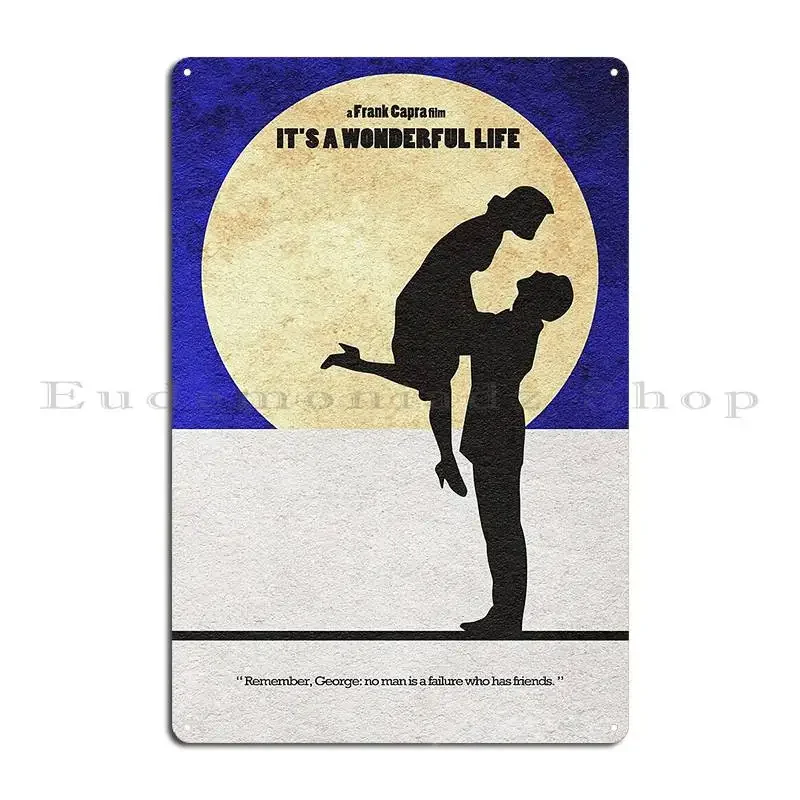 It S A Wonderful Life Metal Plaque Poster Plaques Character Living Room Wall Cave Pub Tin Sign Poster