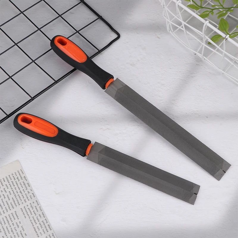 Деревообработка с мелкими зубцами 6/8 дюймов треугольный металлический напильник подшипник стальной рашпиль по дереву алмазная ромбическая пила напильник для заточки пильного полотна