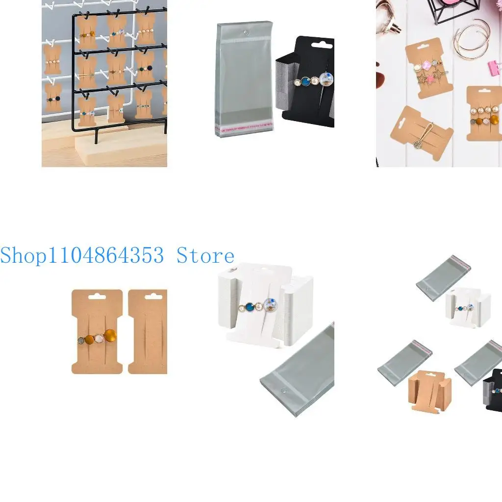 

652f упаковка из 100 DIY Hair Assocster Card
