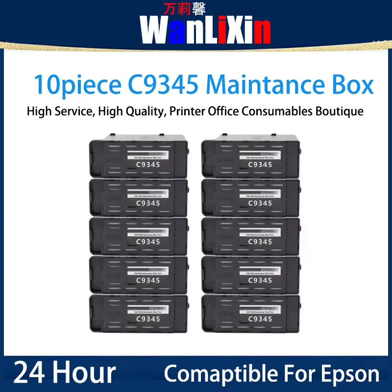 

10PIECE C9345 Maintenca Box Compatible For Epson L8058 L15158 L15168 L15150 WF-7848 wf7820 L6558 L6578