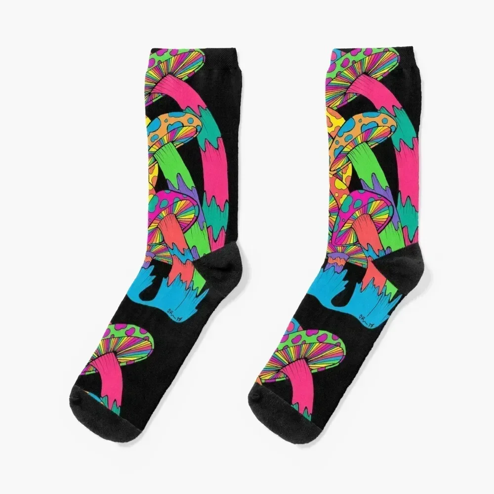 

Pastel Mushroom Socks essential New year's tennis Boy Socks Women's