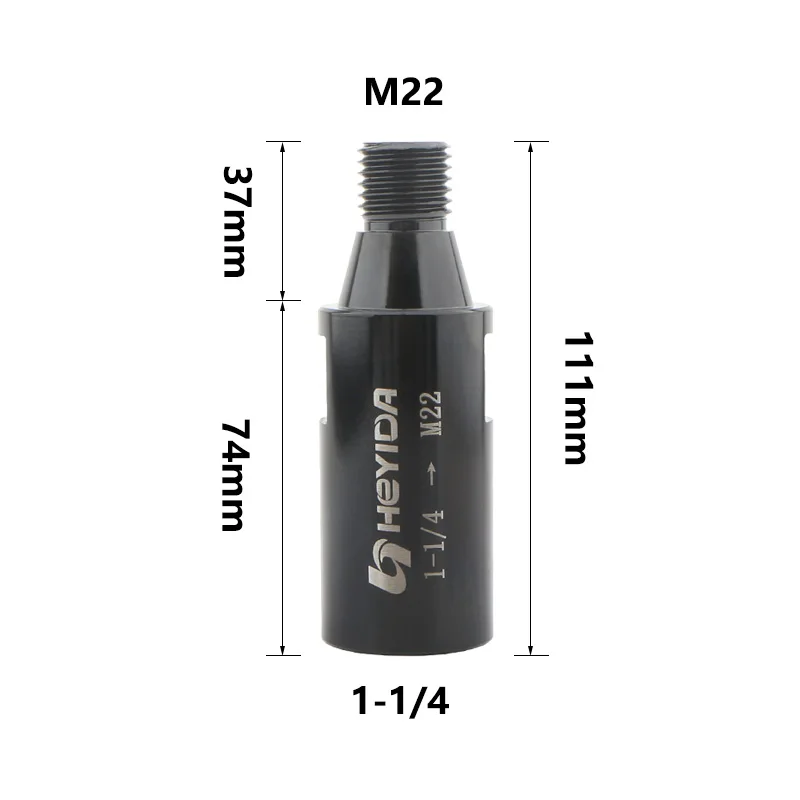 Thread Adapter For Diamond Drill Core Bits Hole Saw 1-1/4