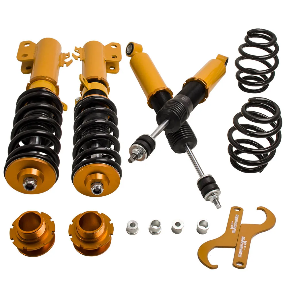 Adjustable Coilover Shock Strut Kit for Toyota Yaris (XP130/XP150) 2013-2017 Springs Suspension Shock Coil Over Shocks Spring