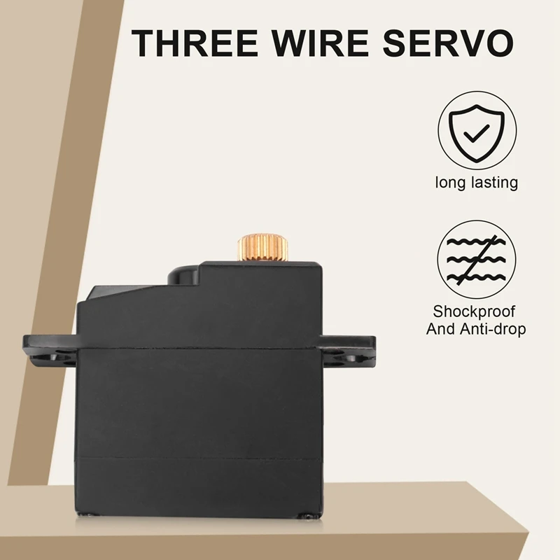 Three Wire Metal Gear Servo For Wltoys 144001 A959-B A979-B RC Off Road Car RC Car Upgrade Spare Parts Accessories