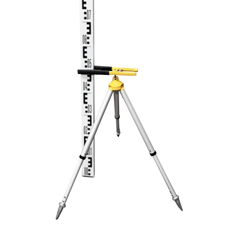 46CM-60CM Mini Tripod Total station prism pole Clip clamp support retractable mini pole bracket tower ruler support