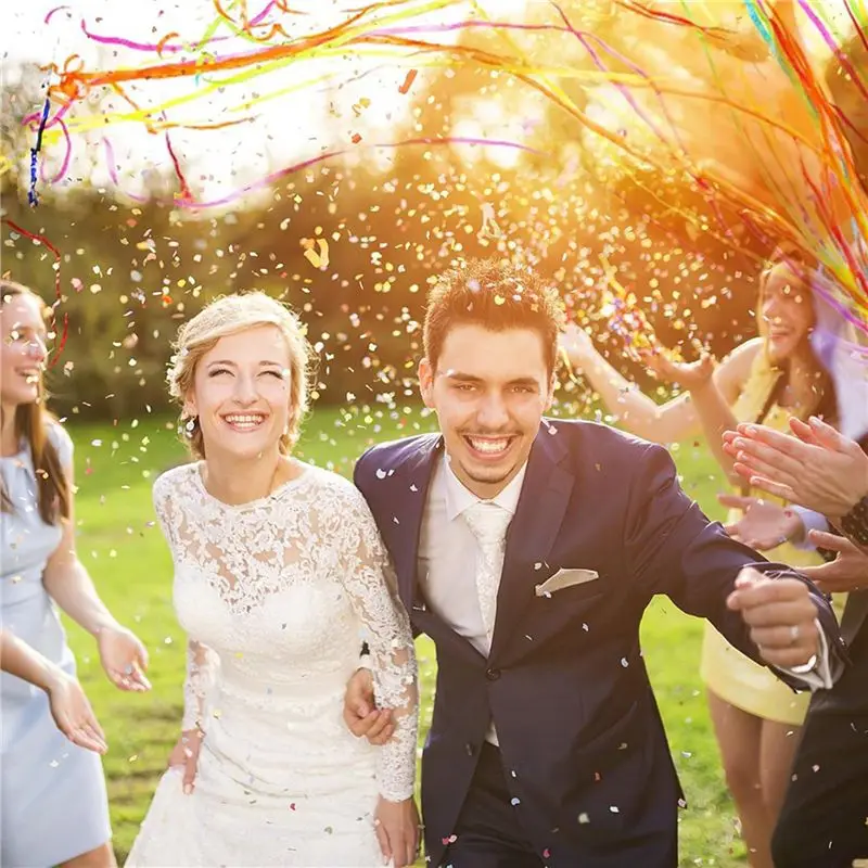 60 حزمة اللافتات بوبر رمي اليد اللافتات لا فوضى النثار ماجيك ورقة المفرقع للاحتفال عيد ميلاد اقتراح-AT64 #3