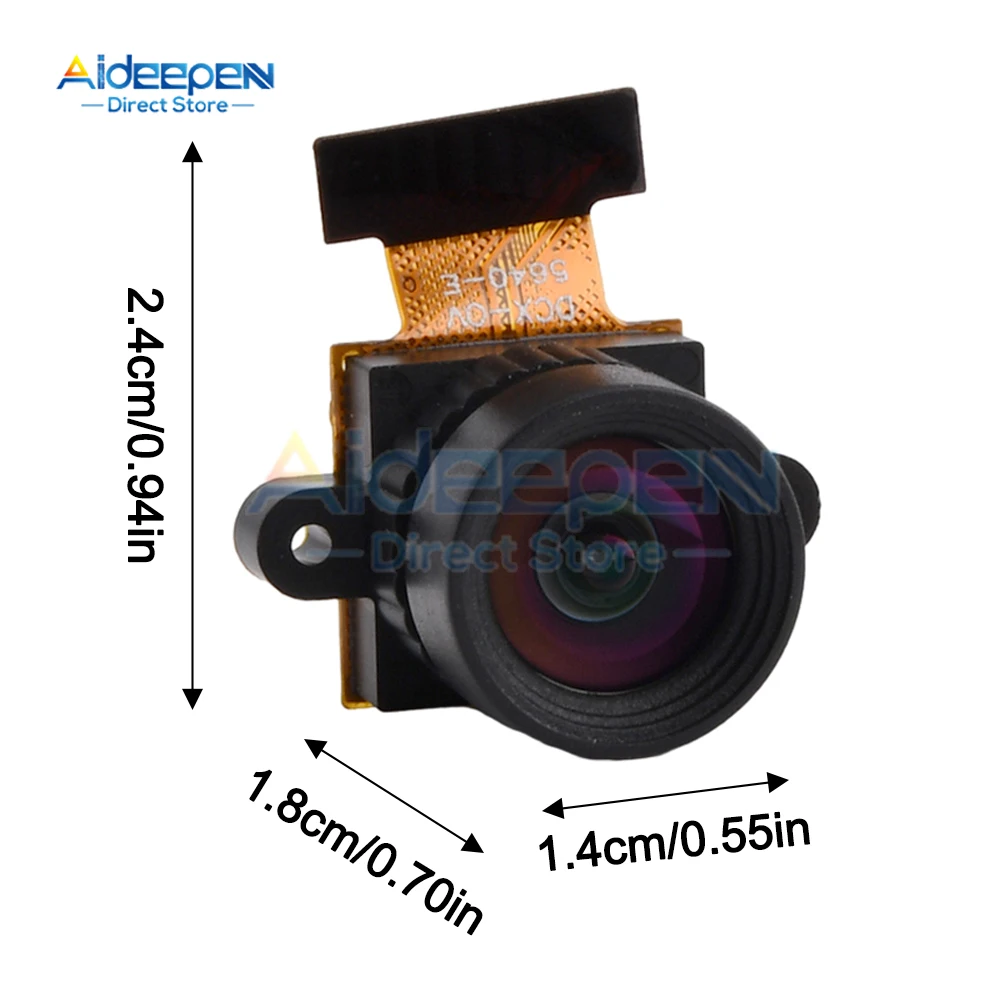 OV5640 21MM Camera Module for ESP32-CAM Camera Module 5 Million Pixels 65 100 130 Degree 24PIN 0.5MM Pitch 2.1CM 5MP New