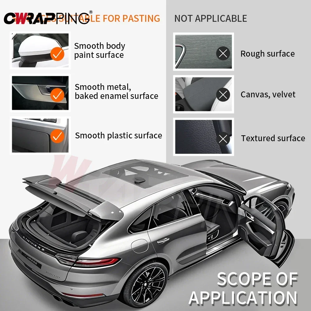 Car Exterior Decorative Gloss Purple Aircraft Pattern Film Carbon Fiber Waterproof Vinyl Stickers Creative Styling Accessories