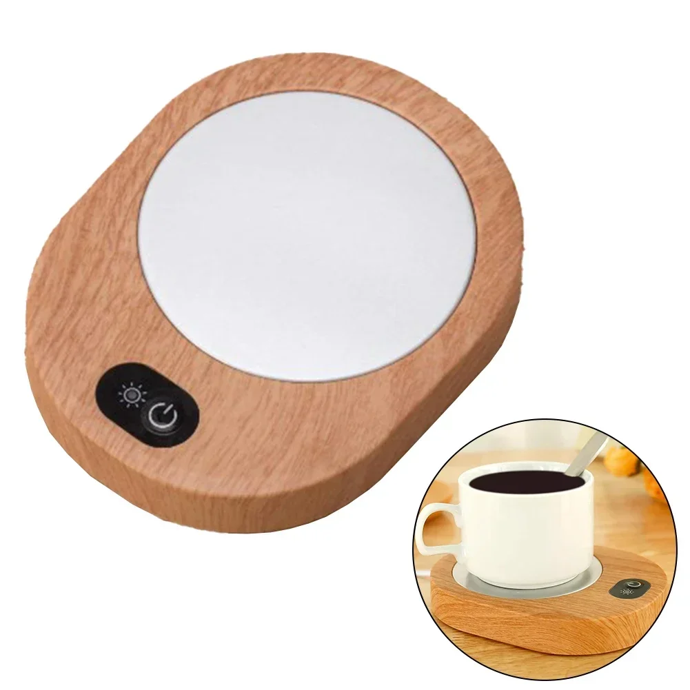 Heating Coaster Warmer Smart Electric Milk Coffee Tea Mug Cup Heater Mat Pad USB With A Built-in Heating Element Can Quickly