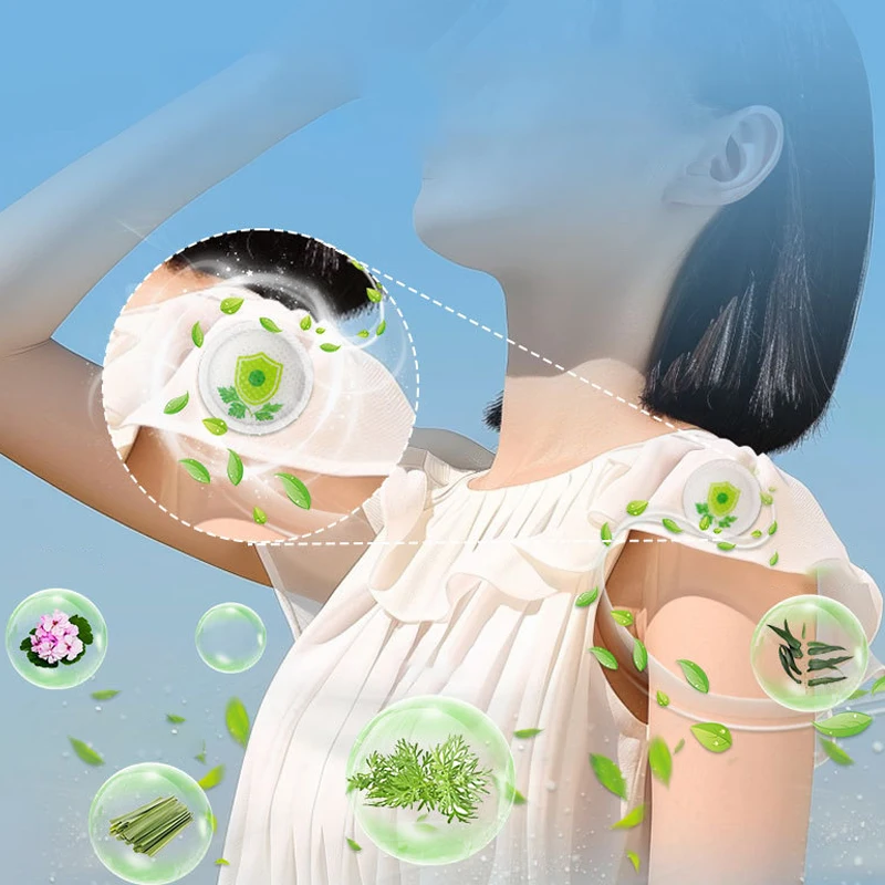 10 Pcs One Bag Plant  Summer Anti-Mosquito Sticker Anti Bite Patches Suitable For Adults Children At Home Outdoor