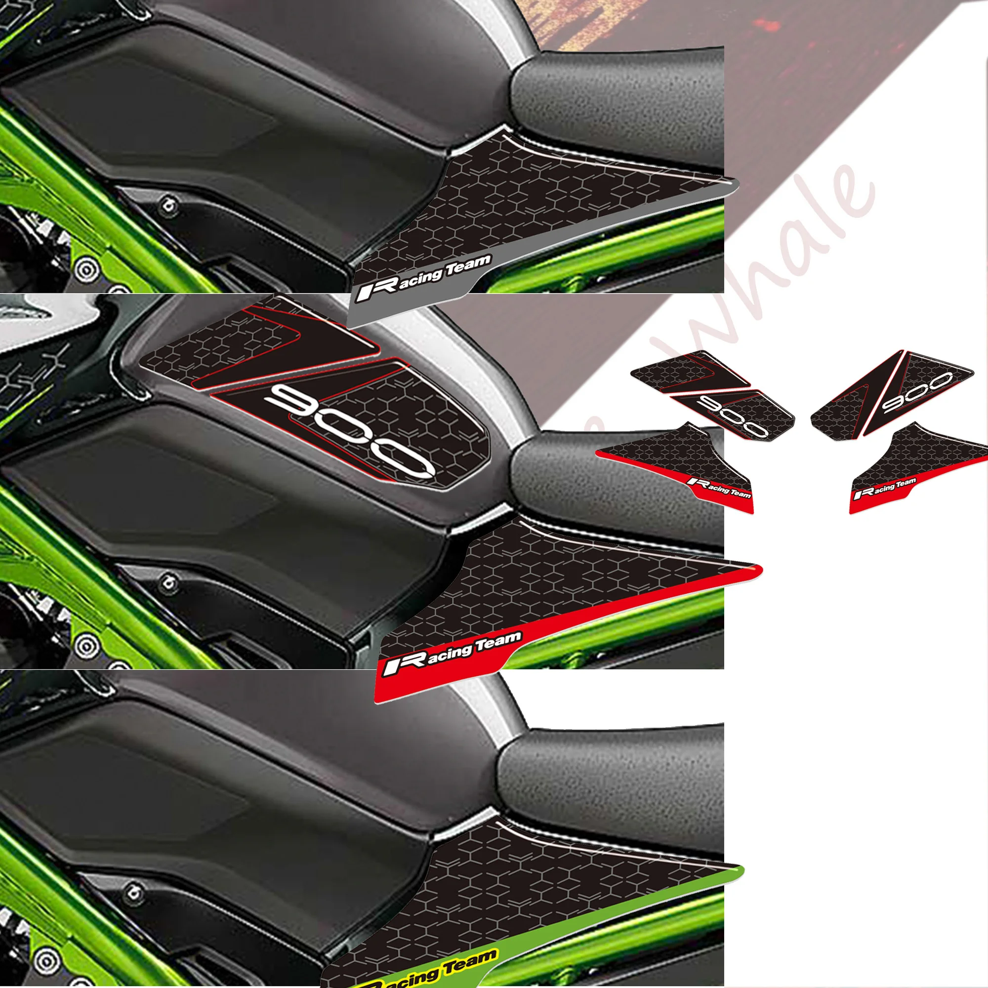 

New Stickers Packs For kawasaki z900 Motorcycle Kits Emblem Badge Logo Decoration Motorcycle Accessories Sticker Packs Fairing