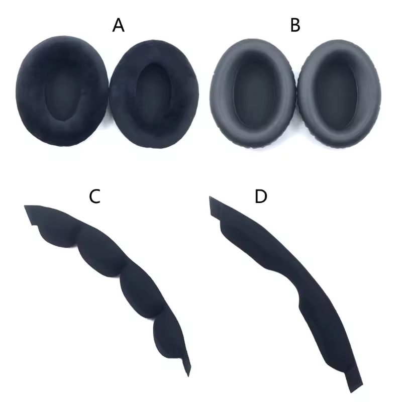 Earpad Headband Sennheiser HD660S 650 600 545 565 580 Headphone Headset Cover Flannelette Ear Pad