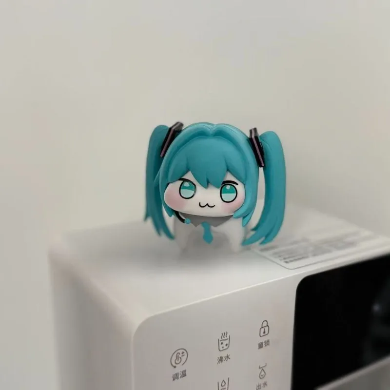 Hatsune miku dori figuras de ação anime kawaii pvc boneca figuras modelo dos desenhos animados ornamentos desktop console central do carro decoração