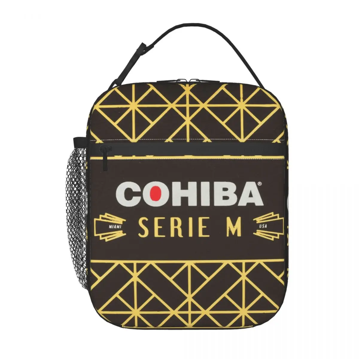 Cuban Cigars Cohiba Insulated Lunch Bag for Women Portable Cooler Thermal Lunch Tote Office Picnic Travel