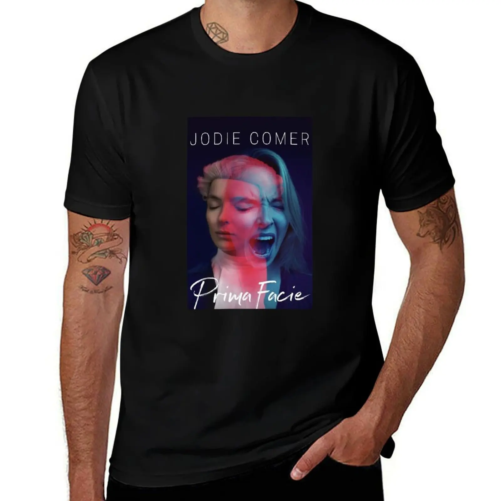 

Prima Facie Jodie Comer T-Shirt man t shirt cotton funny t shirts cotton anime t shirts for man T-shirt
