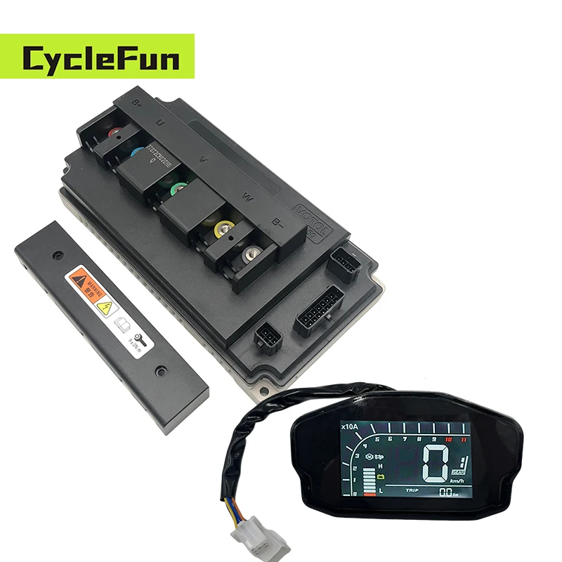 

Бесщеточный контроллер двигателя постоянного тока VOTOL EM150S EM-150 с программируемым дисплеем DKD для электрического мотоцикла, внедорожного велосипеда