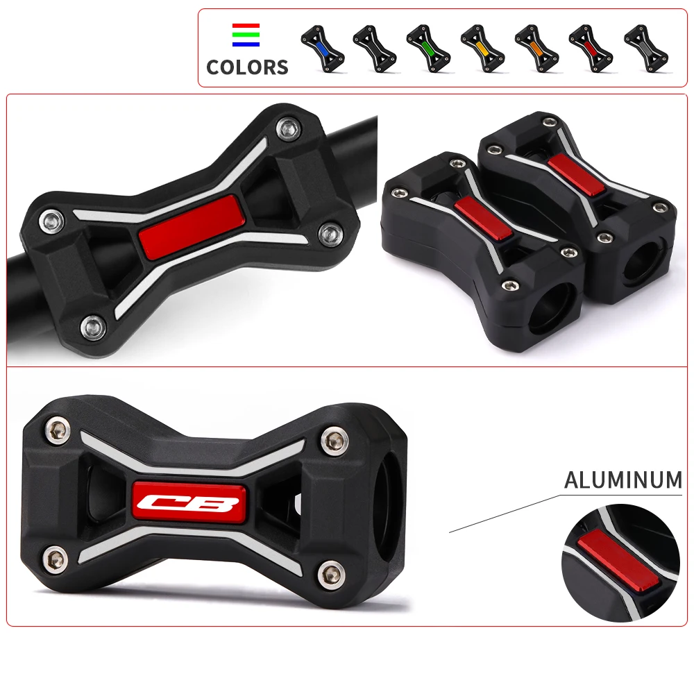 

For Honda CB CB500F CB500X 500F 500X Motorcycle ABS + Aluminum Engine Guard Bumper Crash Block Protector Accessories