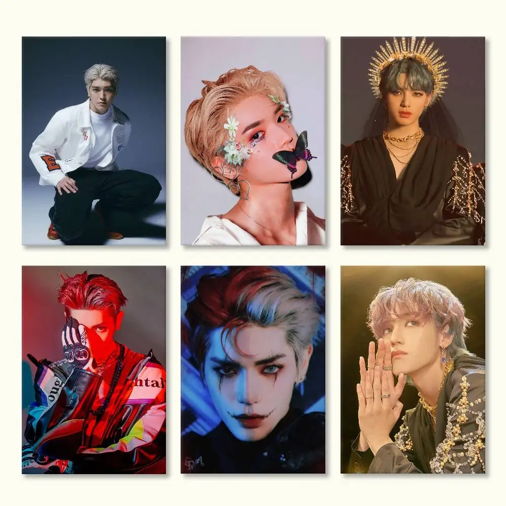 LEE T-Taeyong WYLD Poster HD Self Adhesive Waterproof Wall Art Ideal for Home Office Dorm
