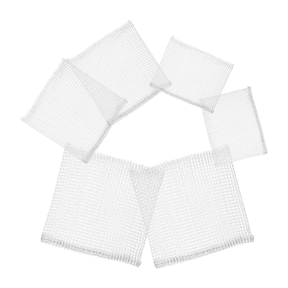 

6pcs Stainless Steel Mesh Bags for Plant RootsGarden Flower Root Protectors Reusable Outdoor Vegetable Root Guard Wire Mesh Net
