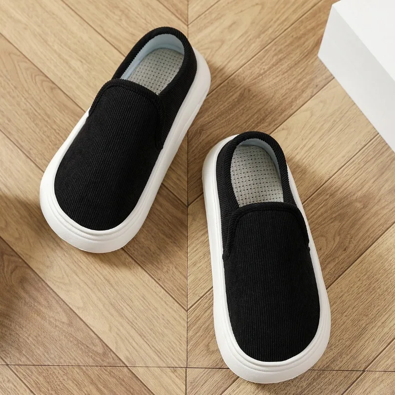 Mens Loafers Hight Quality Breathable corduroy Casual Shoe thick sole Slip-on Driving Shoes Men Sneakers Walking Falts footwear