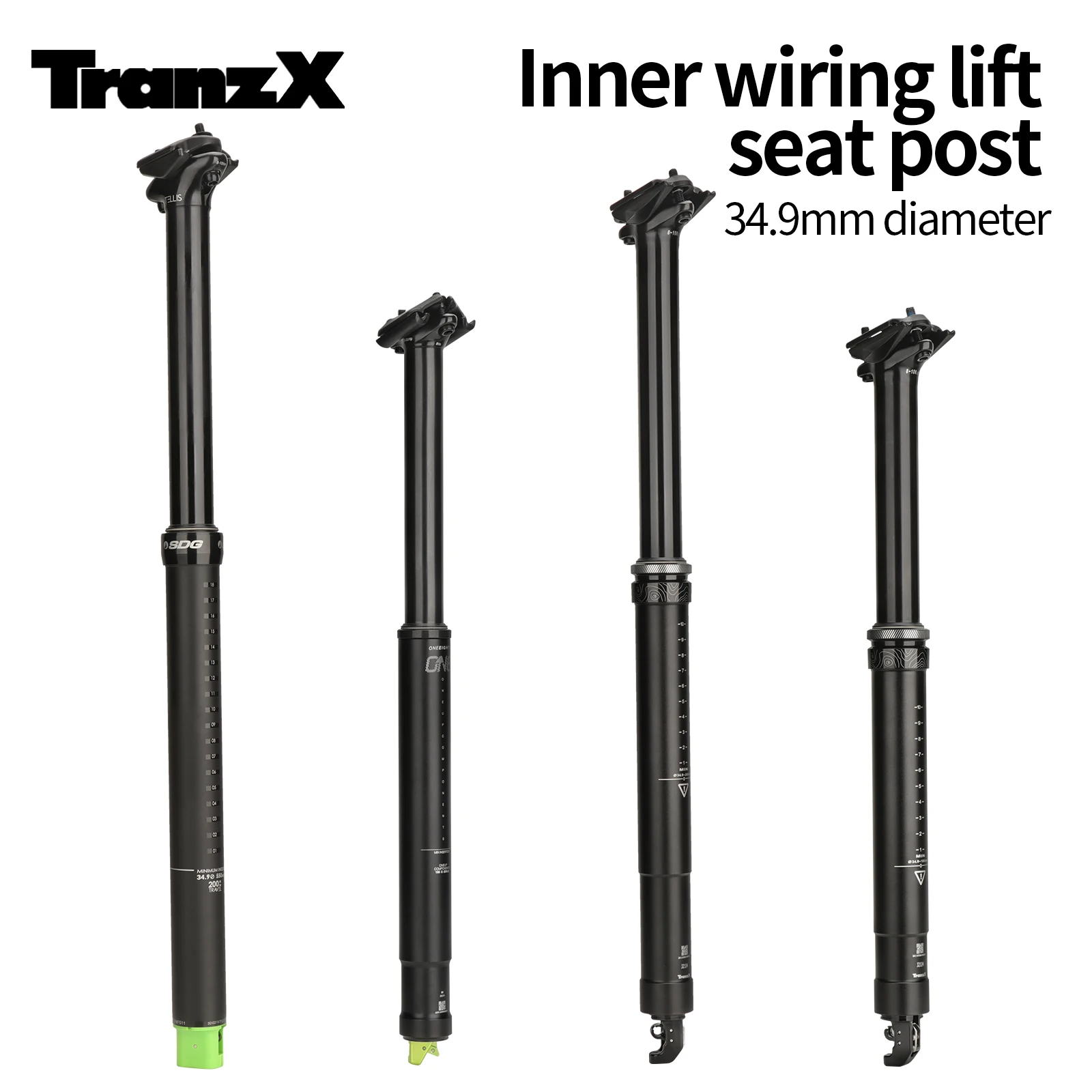 

Велосипедный штырь управления проводом, 34,9 мм, алюминиевый сплав, внутренняя проводка, подъемная трубка, проволочное управление, аксессуары для велоспорта