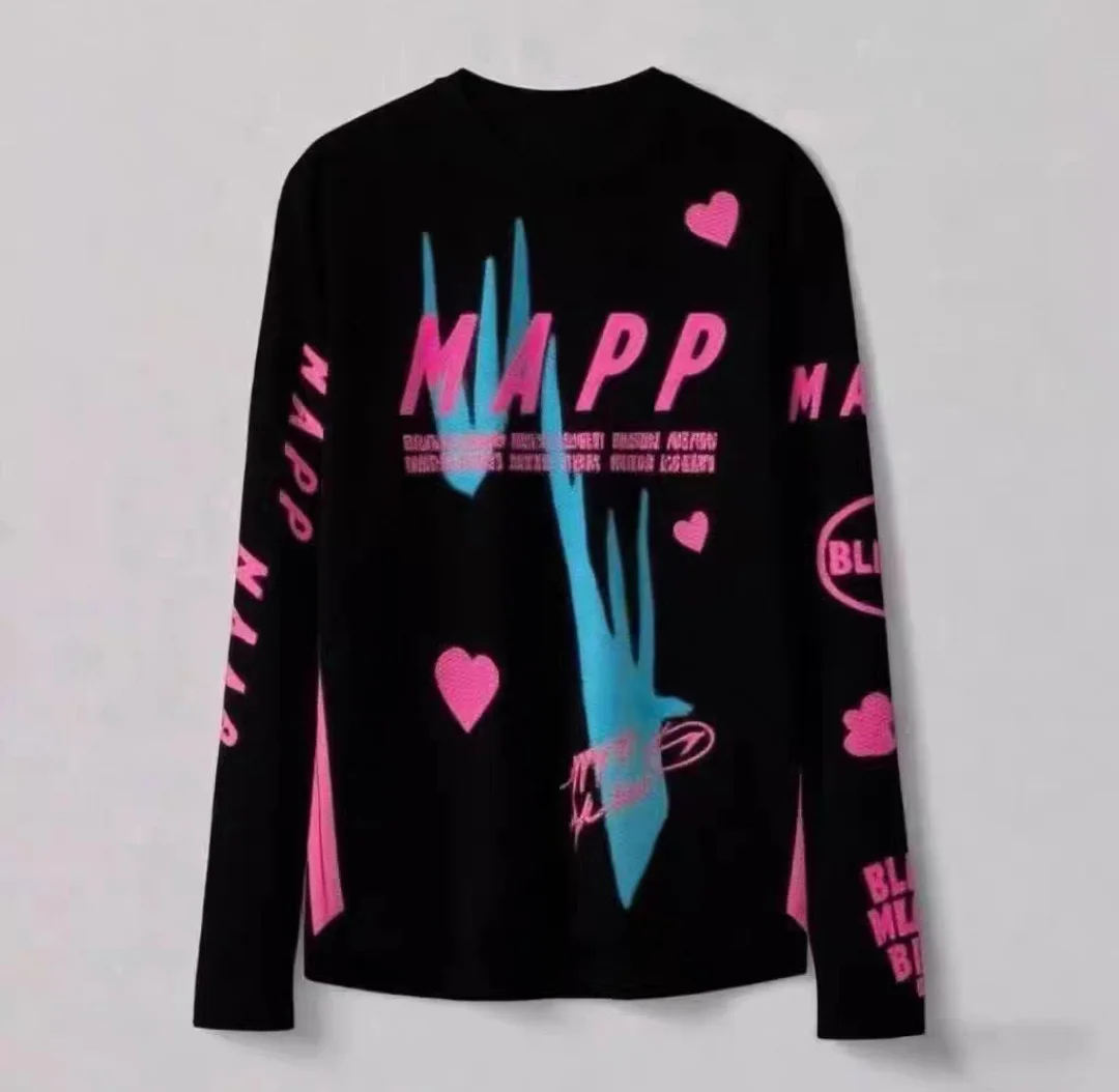 

2025 Adult Mountain Bike Cross-Country Racing Cycling Suit MTB Downhill BMX Cycling Flat Cycling Suit Sport T-shirt New 180MAPP