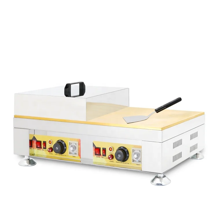 

Baking Equipment Souffle Dish Commercial Mini Souffle Griddle Waffle Pancake Maker Machine