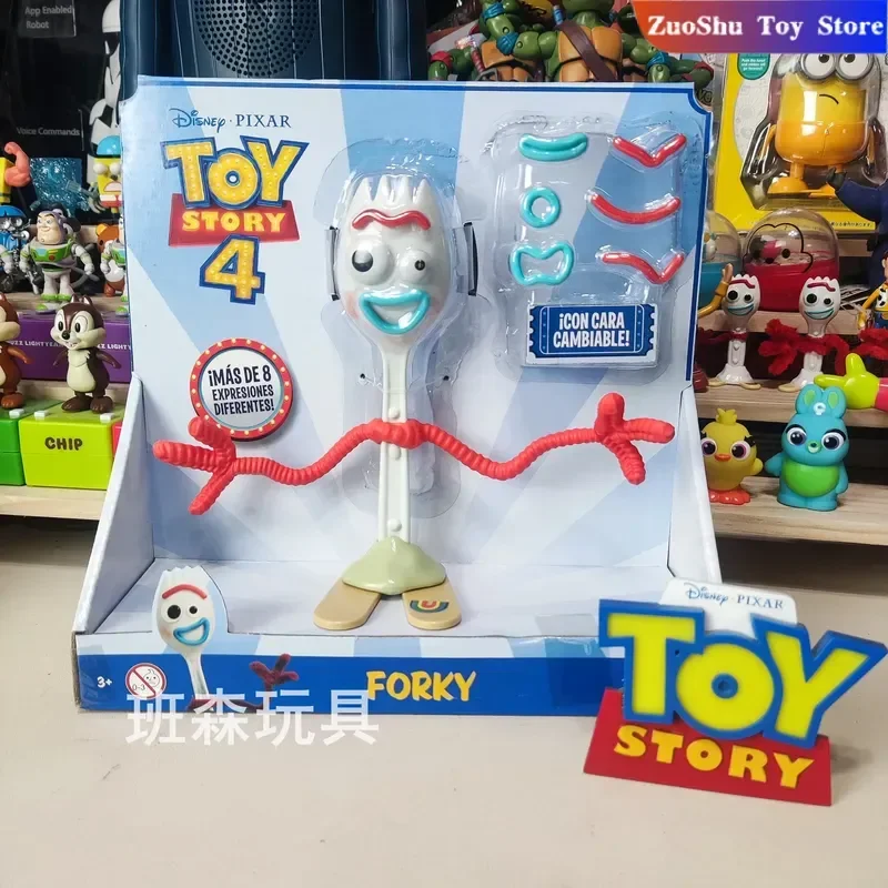 

18cm Toy Story Forky Woody Buzz Cute Action Figures Collection Modle Plastic Diy Interchangeable Toy Birthday Gift For Children