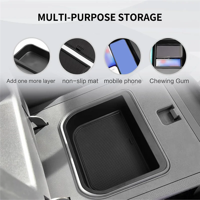 

Органайзер Cool Box, центральная консоль для Toyota Land Cruiser Prado 250 2024 2025, ящик для хранения в подлокотнике (только классный ящик)