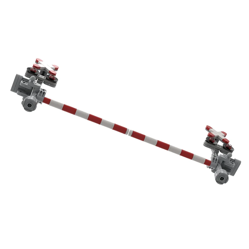 Modello modulare di costruzione di città Moc Mattoni da costruzione Modello di segnale trasversale Tecnologia Blocchi Regali Giocattoli di Natale Set fai da te Assemblaggio