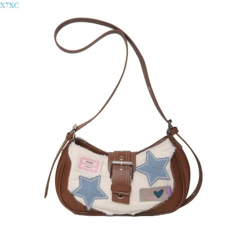 

X7XC Shoulder Bag Women's Crossbody Purse with Chain Strap PU Leather Handbag