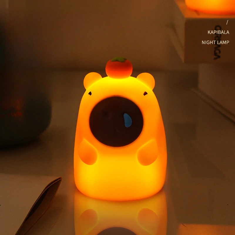 Cartoon Water Porpoise Silicone Night Light Atmosphere Light Bedhead Light Usb Charging