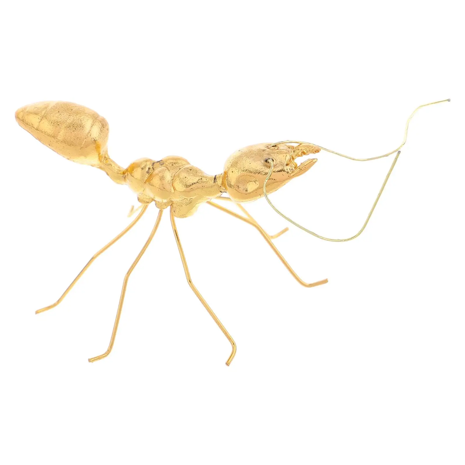 

1Pcs Ant naments Mini Toys Home Yard Alloy Animals Figures Figurines Statue Creative Design Photography Prop
