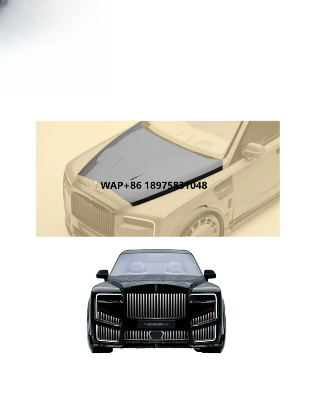MSY Style High End Dry Carbon Fiber Hood Cover for Rolls-Royce Cullinan 2019-2025 New 3K Twill Easy Installation