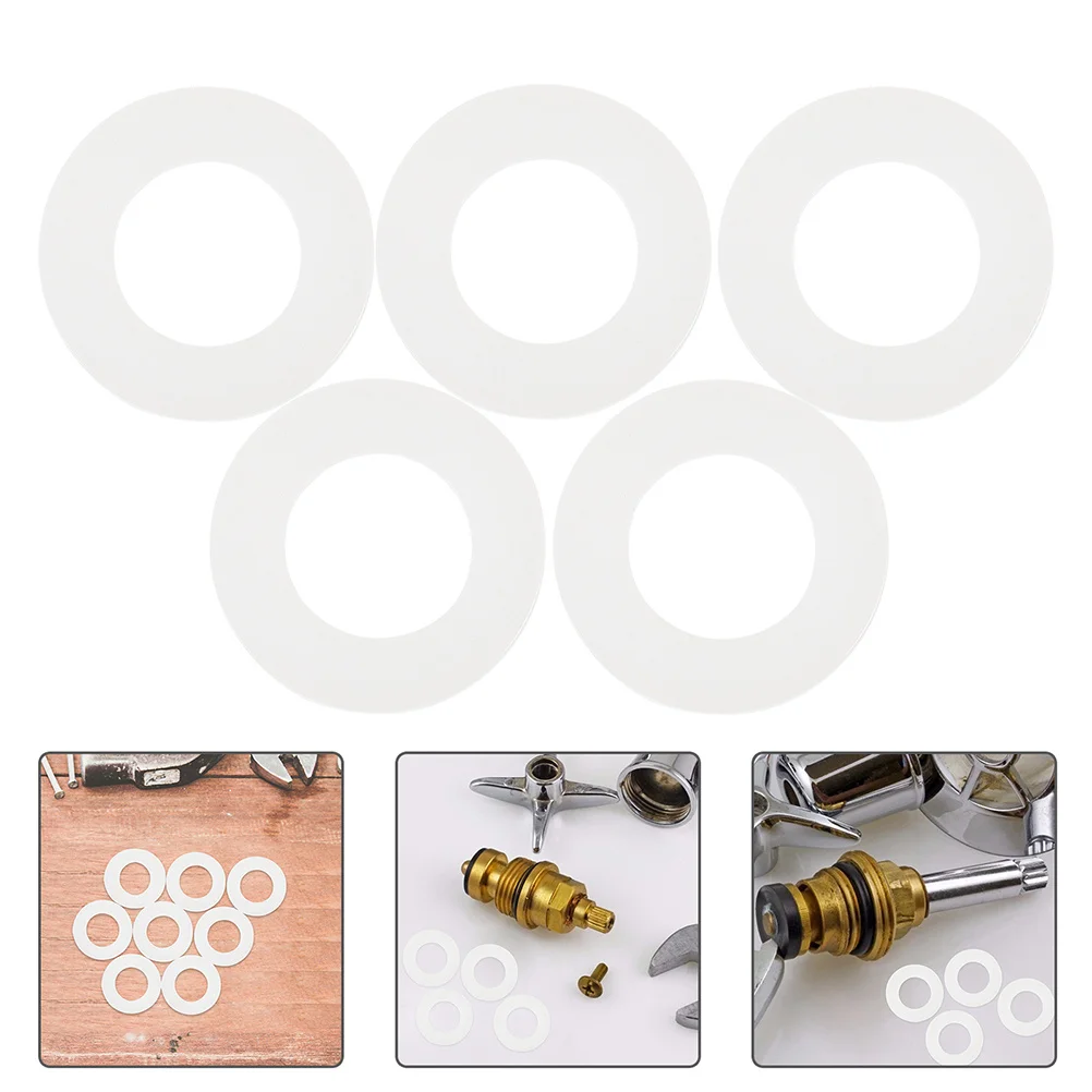 20pcs Nylon Washers For Screws Furniture Screw Gaskets Equipment Fastening Repairing Flat Washers Round Sealing Set