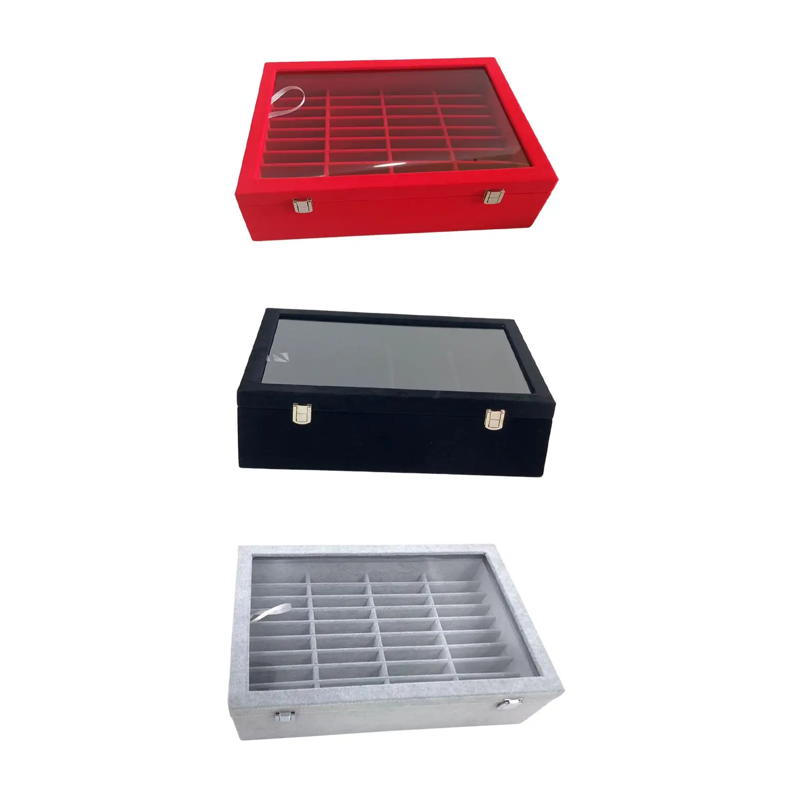 40 Grids Bracelet Storage Box Soft Lining Portable Scratchproof for Showcase