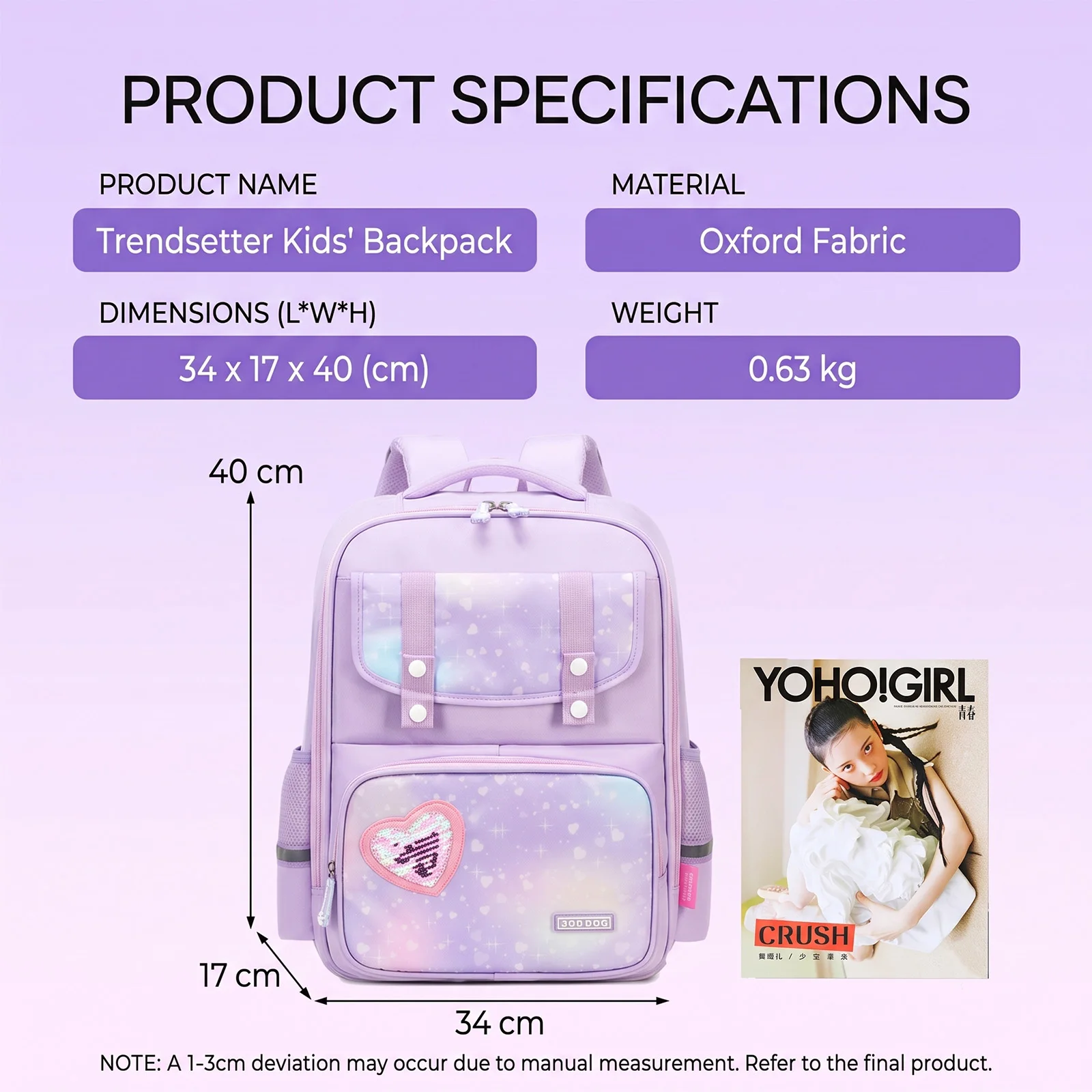 Ergonomic Backpack for Elementary Kids,School Bag for Boys Girls Grades 3-6,Large Capacity Laptop Daypack Back to School