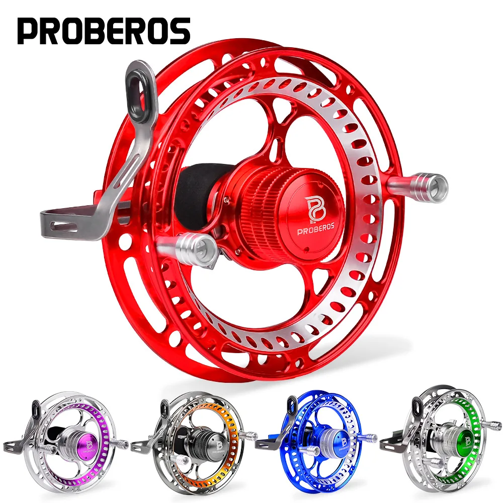 Fly Fishing Wheel Ultra Light Grain Reel, Aluminum Alloy Body, CNC Machine, Left and Right Handle, Smoothly Pesca, 2 + 1BB