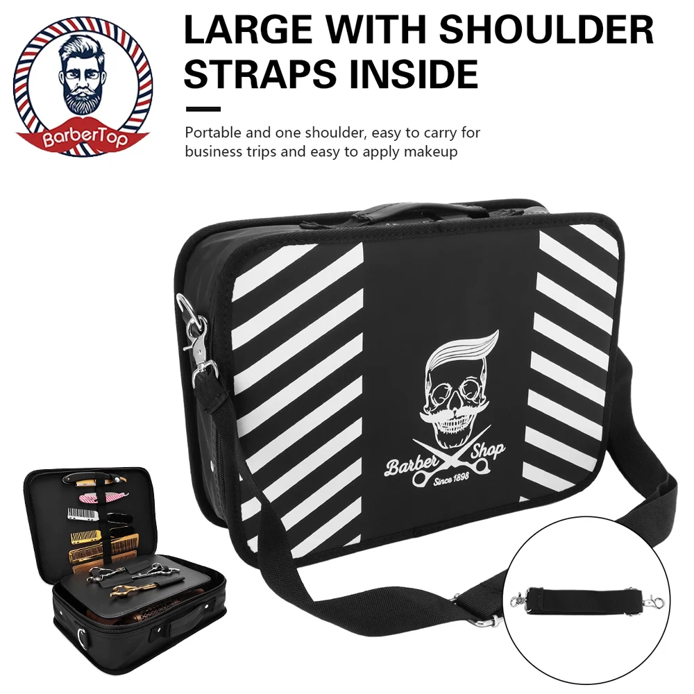 Salon Haridressing กระเป๋าตัดผมตัดผมกรรไกรกระเป๋าจัดเก็บ Clippers หวีผมจัดแต่งทรงผมอุปกรณ์เสริม