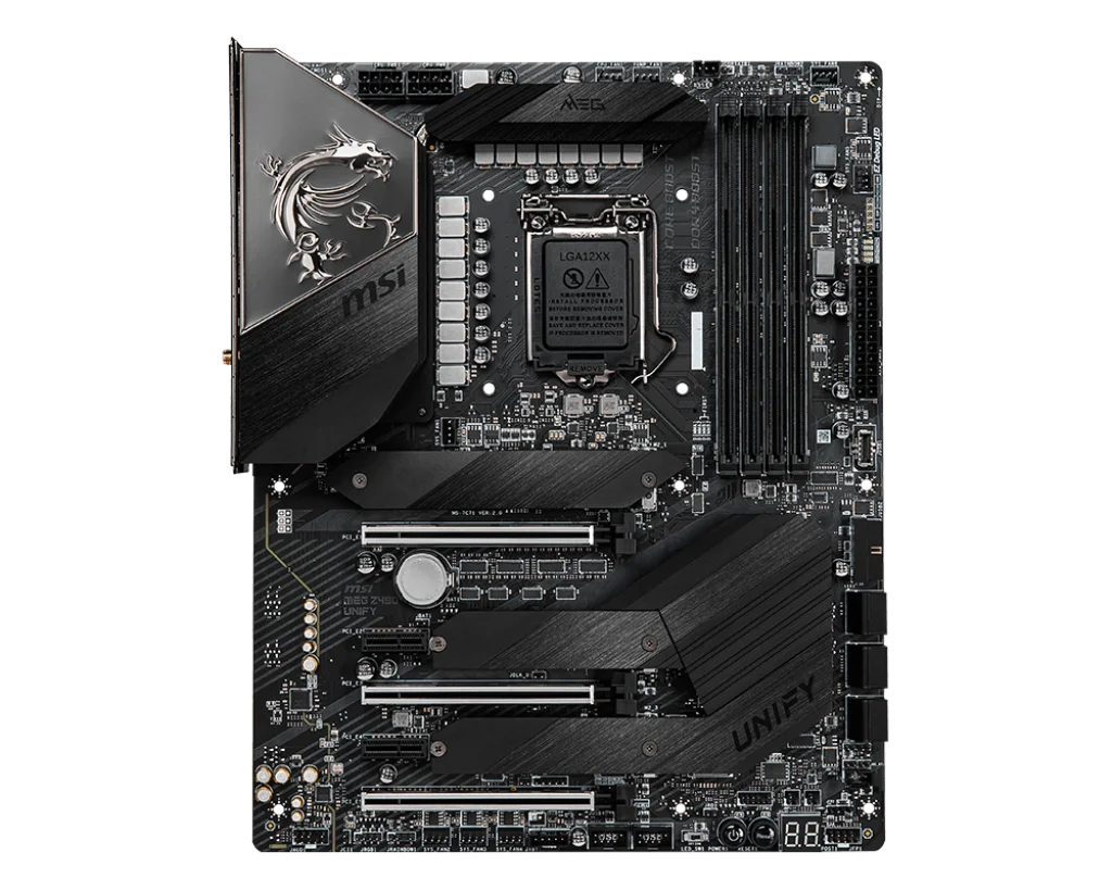 Placa base Intel MSI MEG Z490 UNIFY Intel Z490 DDR4 ATX Intel