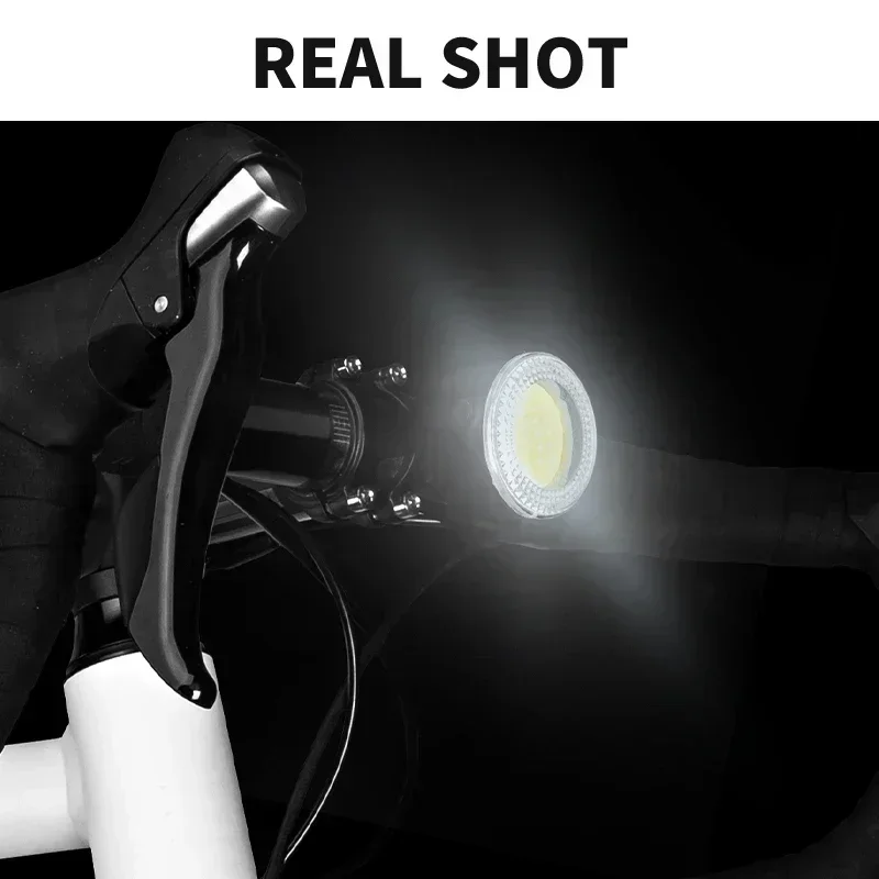 BUCKLOS Cycling Lights COB Bicycle Headlight Taillight LED Bike Front Rear Light Ultralight Riding Warning Lamp Road MTB Lantern image 3