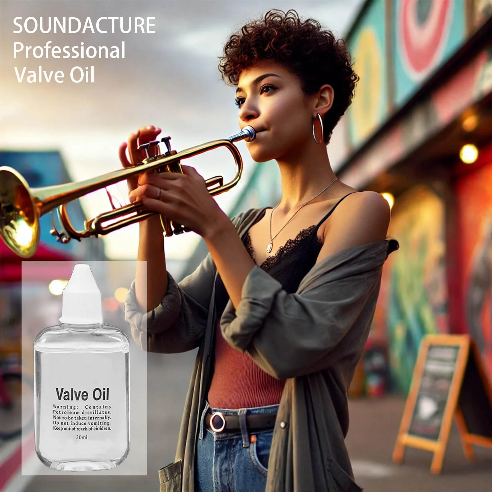 Olio per strumenti da 30 m, parti metalliche, grasso per chitarra, sassofono, corno, strumenti in ottone, sassofono, manutenzione di strumenti musicali