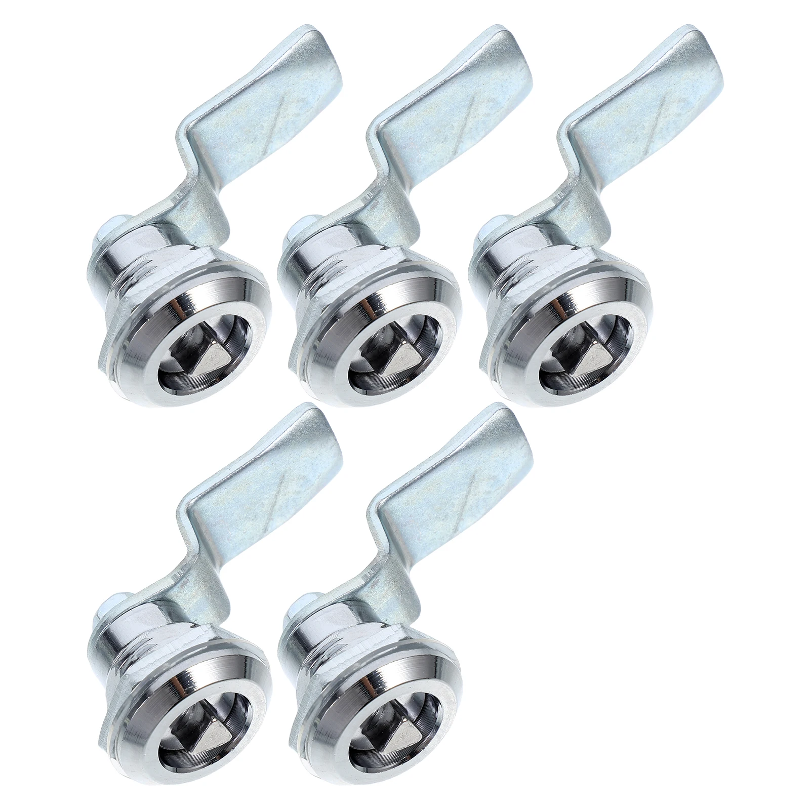 

5Pcs CamLocks ZincAlloy for FileCabinet Security TriangleKey Electric CabinetDoor Locks Suitable DistributionBoxes Filing
