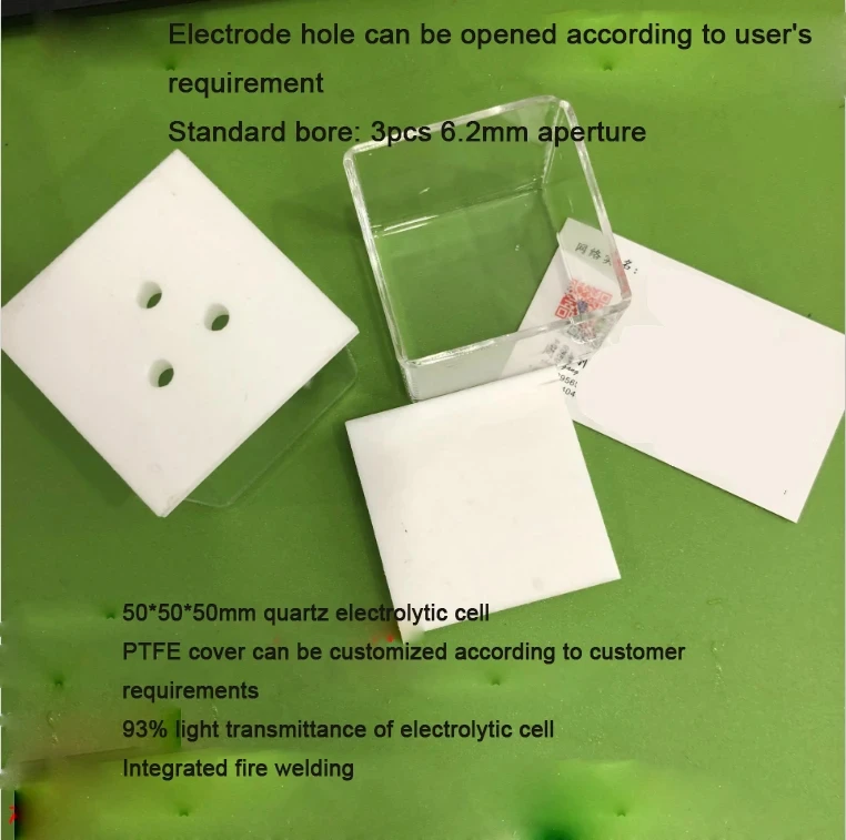 

electrolytic cell Microliter electrolytic Photoelectrochemical cell Quartz glass electrolytic cell Electrode