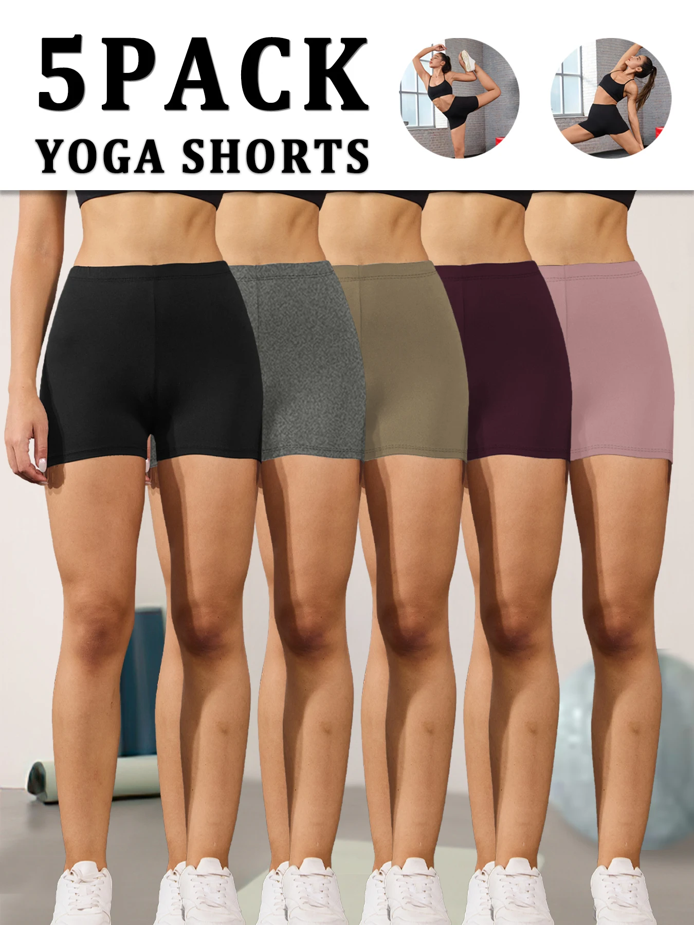 

Комплект байкерских шорт для женщин, супер мягкие, не прозрачные, для тренировок, йоги, бега, езды на велосипеде, с эффектом пуш-ап, для тренажерного зала, фитнеса, женская спортивная одежда