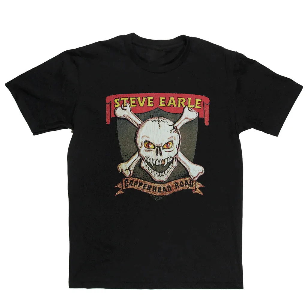 

Retro Copperhead Road Steve Earle Shirt Black Unisex S-5XL CC4455