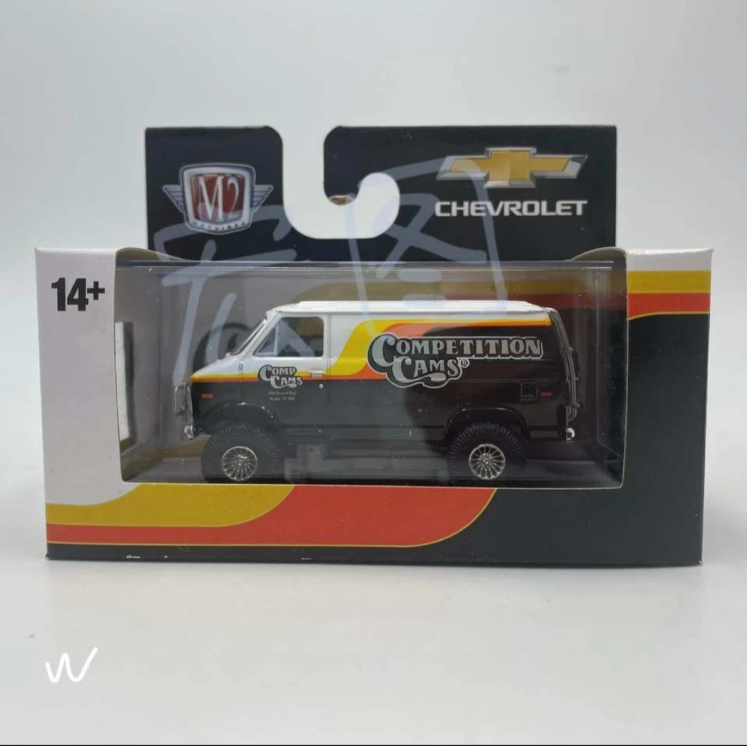 SALE4 M2 Machines 1:64 1971 Van G10 1969 Dodge Ford Torino GT 429 diecast alloy car model Children's toys and gifts